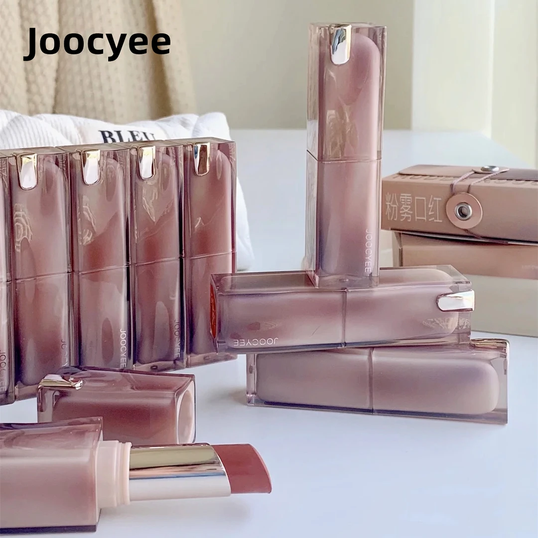 Joocyee/酵色粉雾口红雾面不掉色129秋冬唇釉117晶冻121唇膏506