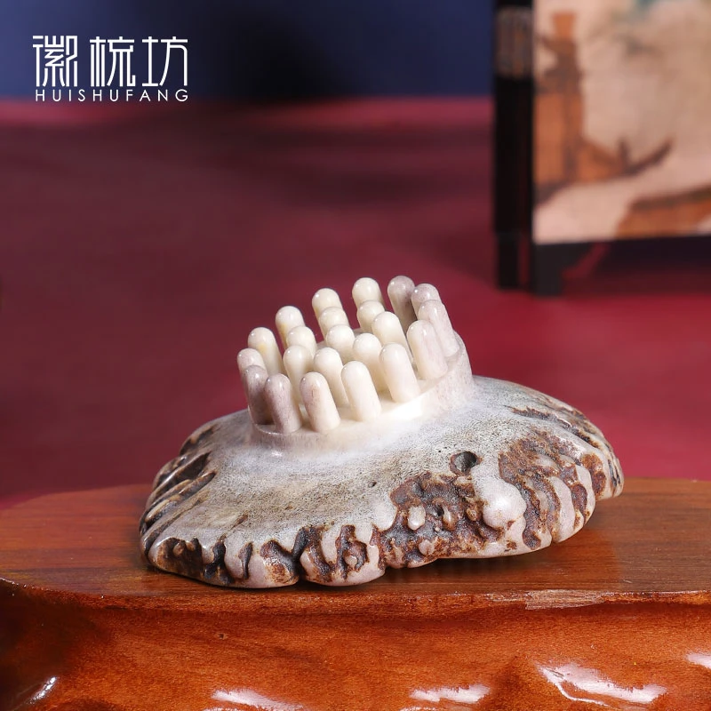 板娘专享 鹿角帽大号莲蓬面部身体按摩器 经络按摩刷全身通用-140