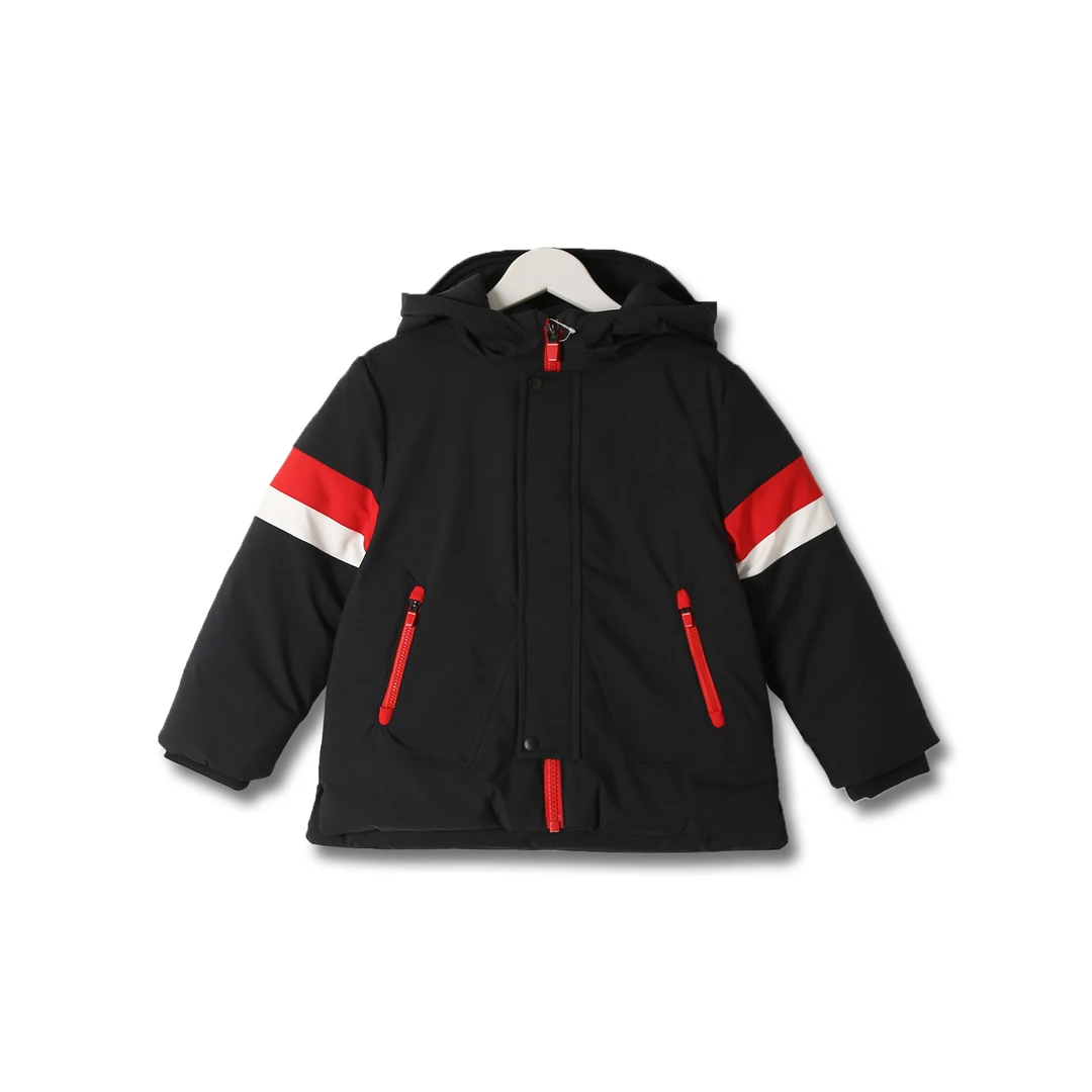 儿童羽绒服男女童宝宝2023秋冬新款羽绒服外套时尚保暖连帽6W608