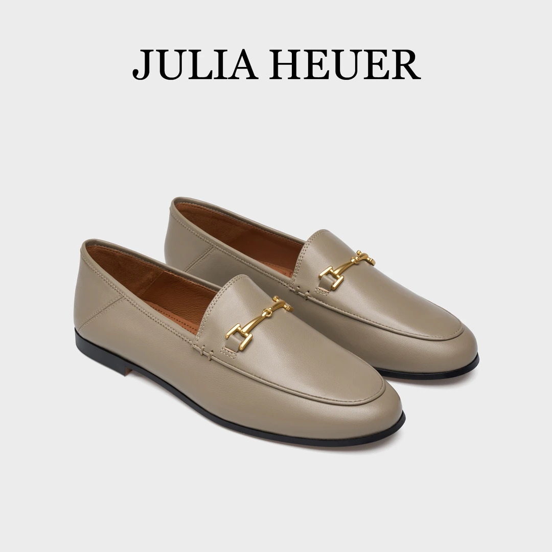 【秋瓷炫同款】朱莉亚丨JULIA HEUER经典舒适百搭马衔扣乐福鞋2161