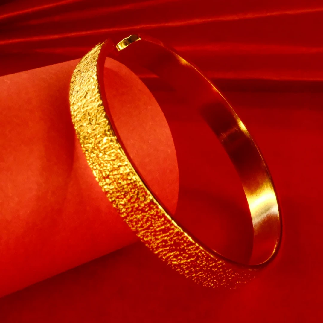 足银手镯 纸醉金迷手镯