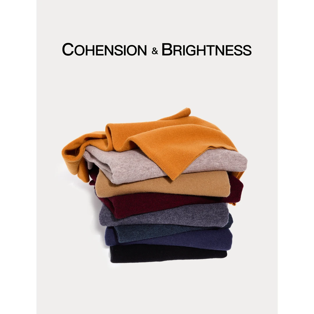 凝慧真的好【匠心系列】秋冬多色保暖百搭休闲打底毛衣JQ512