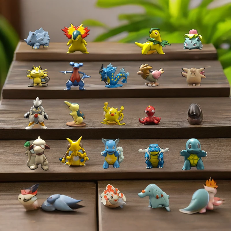 初代精灵宝可梦口袋妖怪神奇宝贝暴鲤龙妙蛙草MC胡地雷公手办模型