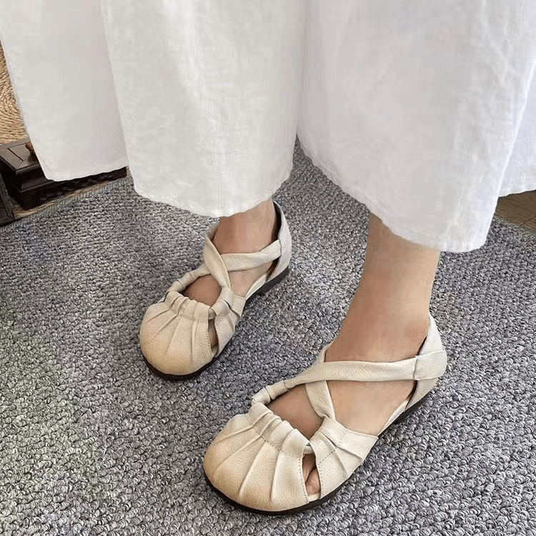 夏季单鞋凉鞋复古镂空粗跟软底高跟中跟时尚女鞋