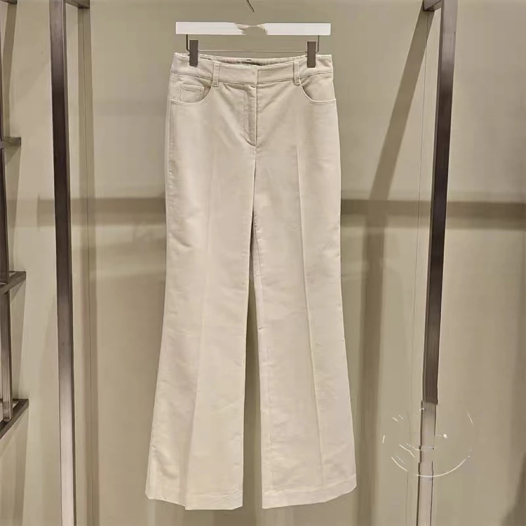 韩国秋冬款N笔挺I有型C条绒E面料直筒长裤