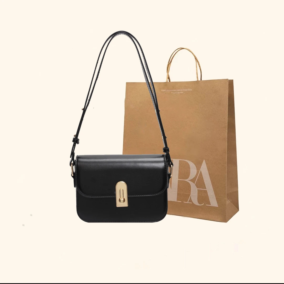 【粉丝专属】轻奢高级质感转锁腋下豆腐包女时尚百搭休闲斜挎小包包