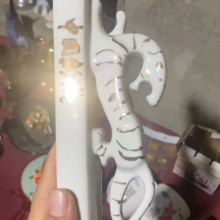 紫砂茶壶陶瓷摆件