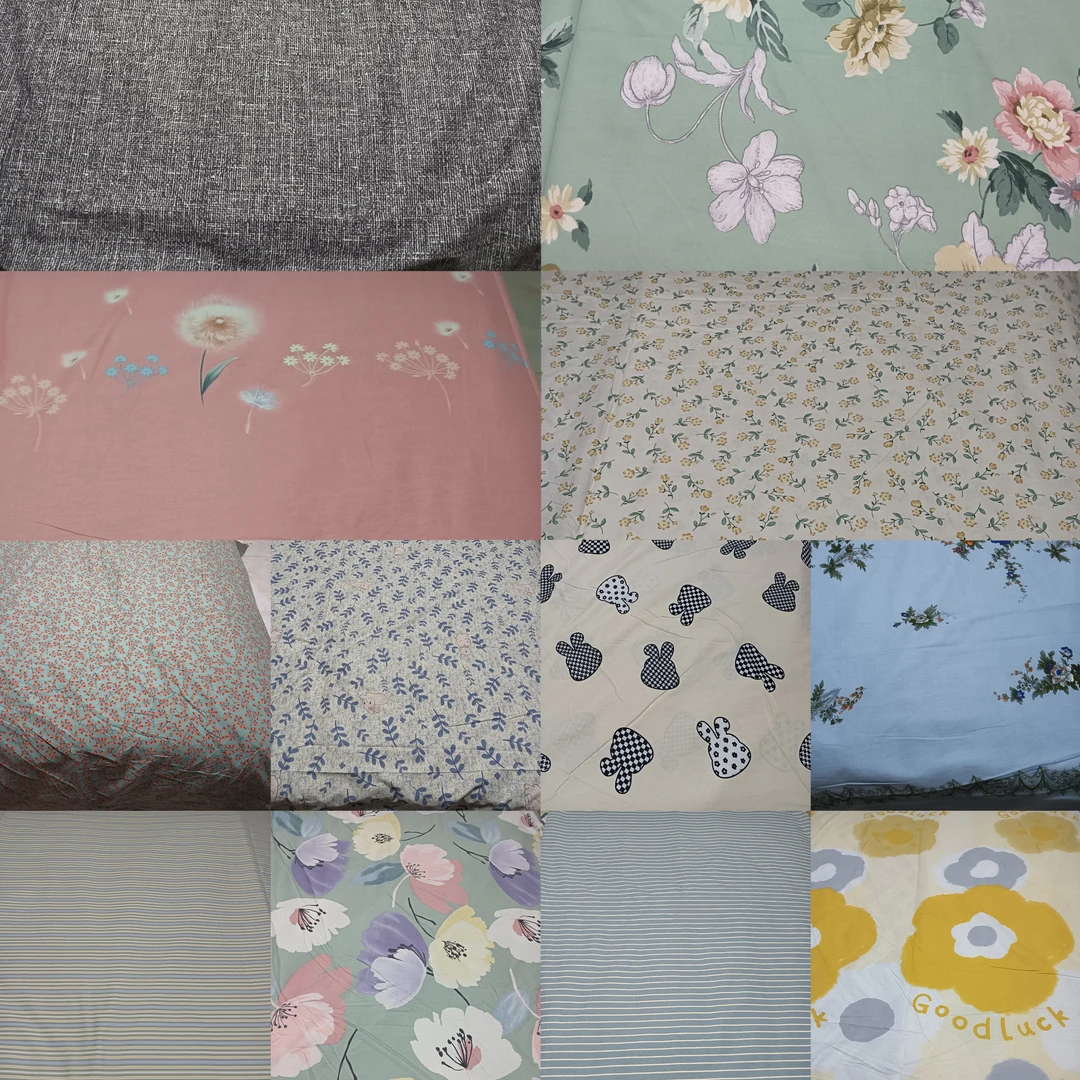 高支高密长绒棉全棉  冬季款  斜纹  微瑕微脏微晕染布料