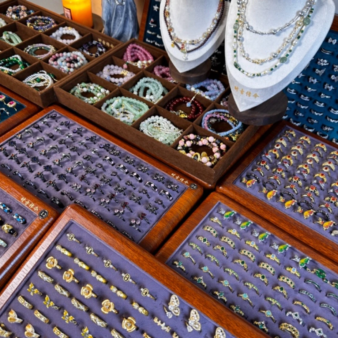 铜合金戒指  直播间选款链接，高级感小众设计，轻奢复古饰品