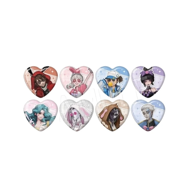 【日谷】第五人格 三丽鸥联动 心形徽章盲袋第2弹 全8种 潮玩盲盒
