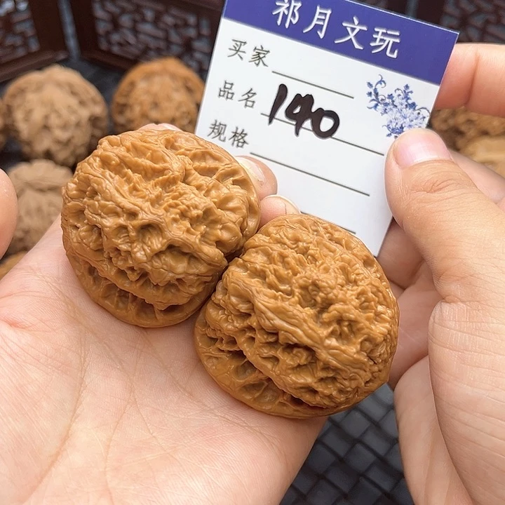 文玩核桃把件华北将军膀44