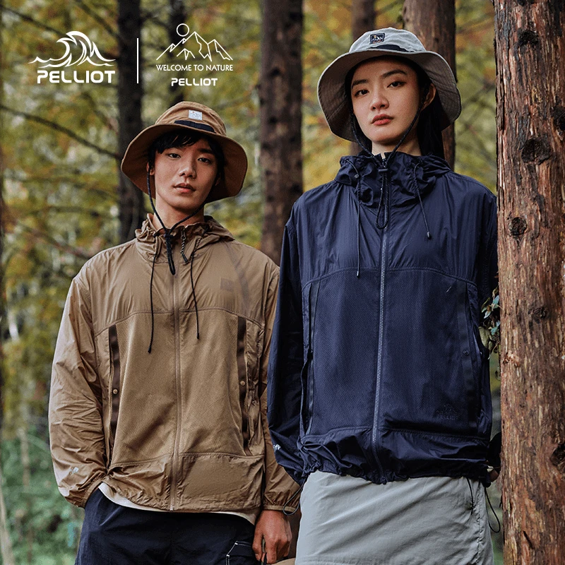 【伯希和】防晒衣男女同款防紫外线防晒服upf50+防晒外套/山系连帽