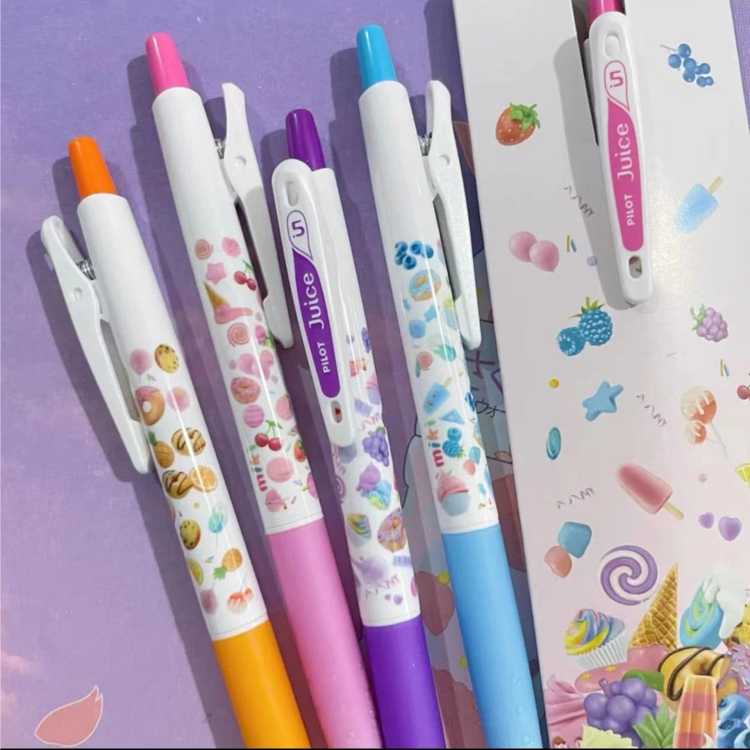 ZB 新款百乐限定甜品王国果汁笔中性笔0.5mm学生考试刷题按动