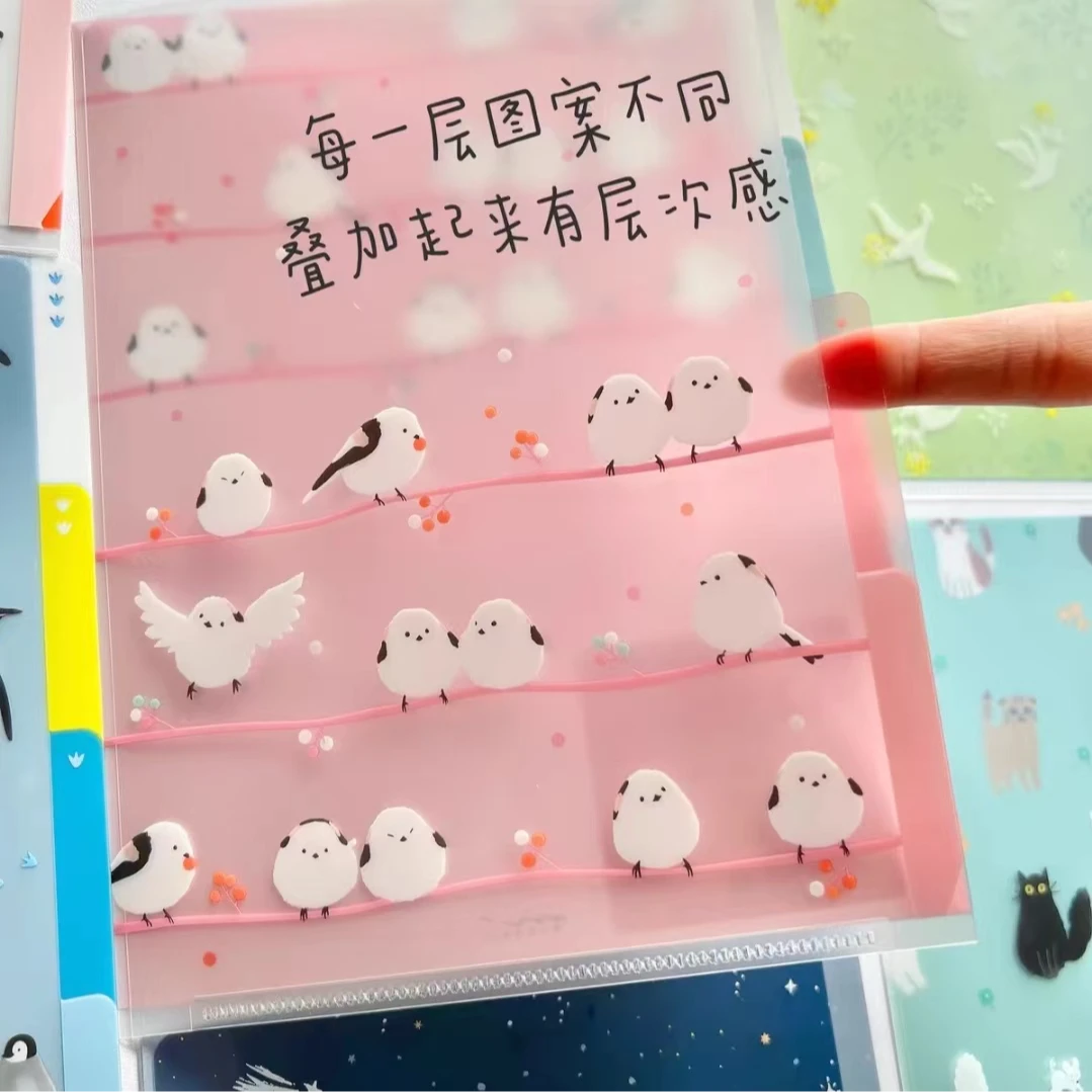 【新品】日本MIDORI3层文件夹A4/A5/A5Slim