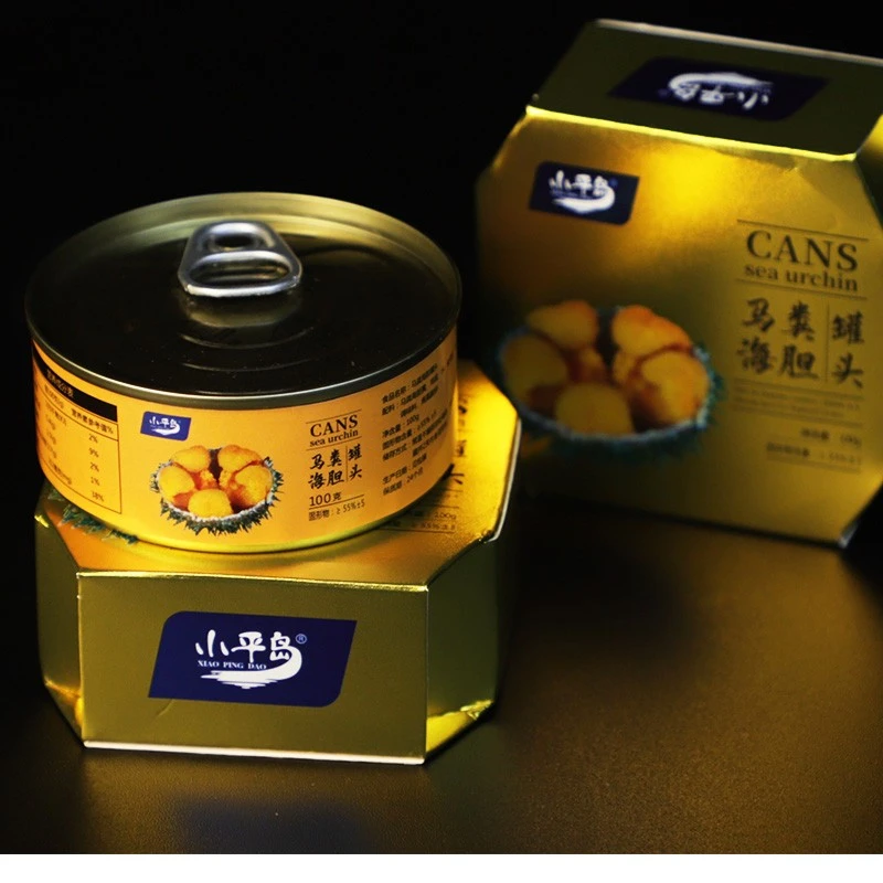 小平岛 海胆罐头100g/盒大连特色海胆罐头日料食材