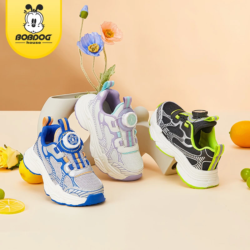 【娃娃】BOBDOGHOUSE童鞋 春秋时尚舒适百搭透气运动鞋JJ23725