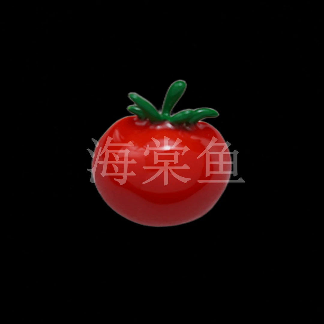 铜合金胸针 MN375迷你西红柿领针