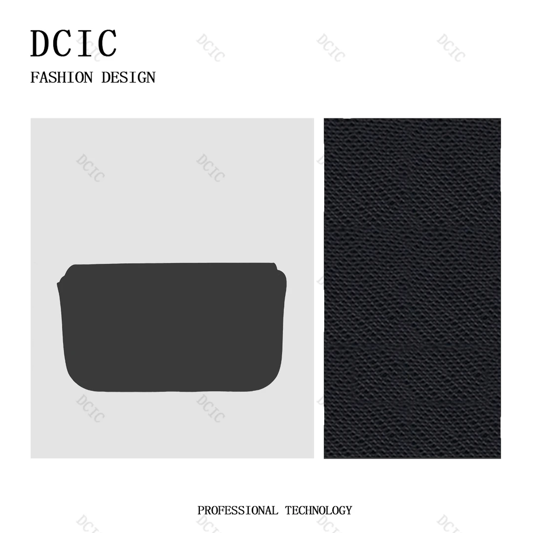 DCIC手工打造新款手提包高级老画棍单肩斜挎女包6601棕