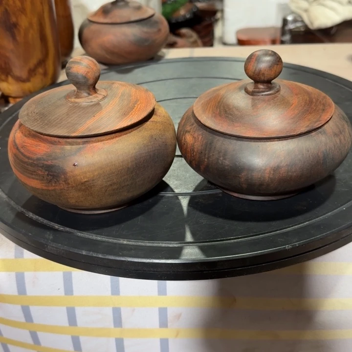 红酸枝木类用****6大红酸枝木茶叶罐