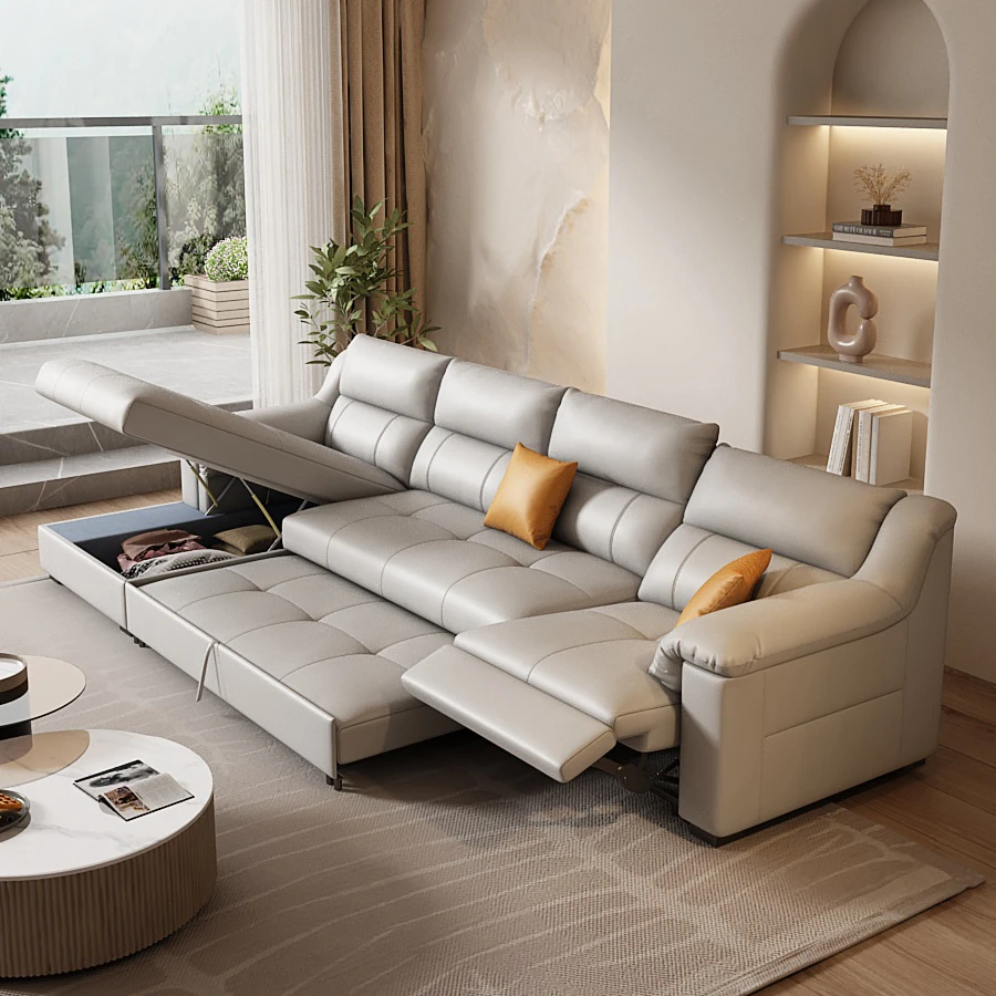 1.85-3.59m 头等太空舱沙发轻奢遥控电动多功能客厅皮沙发