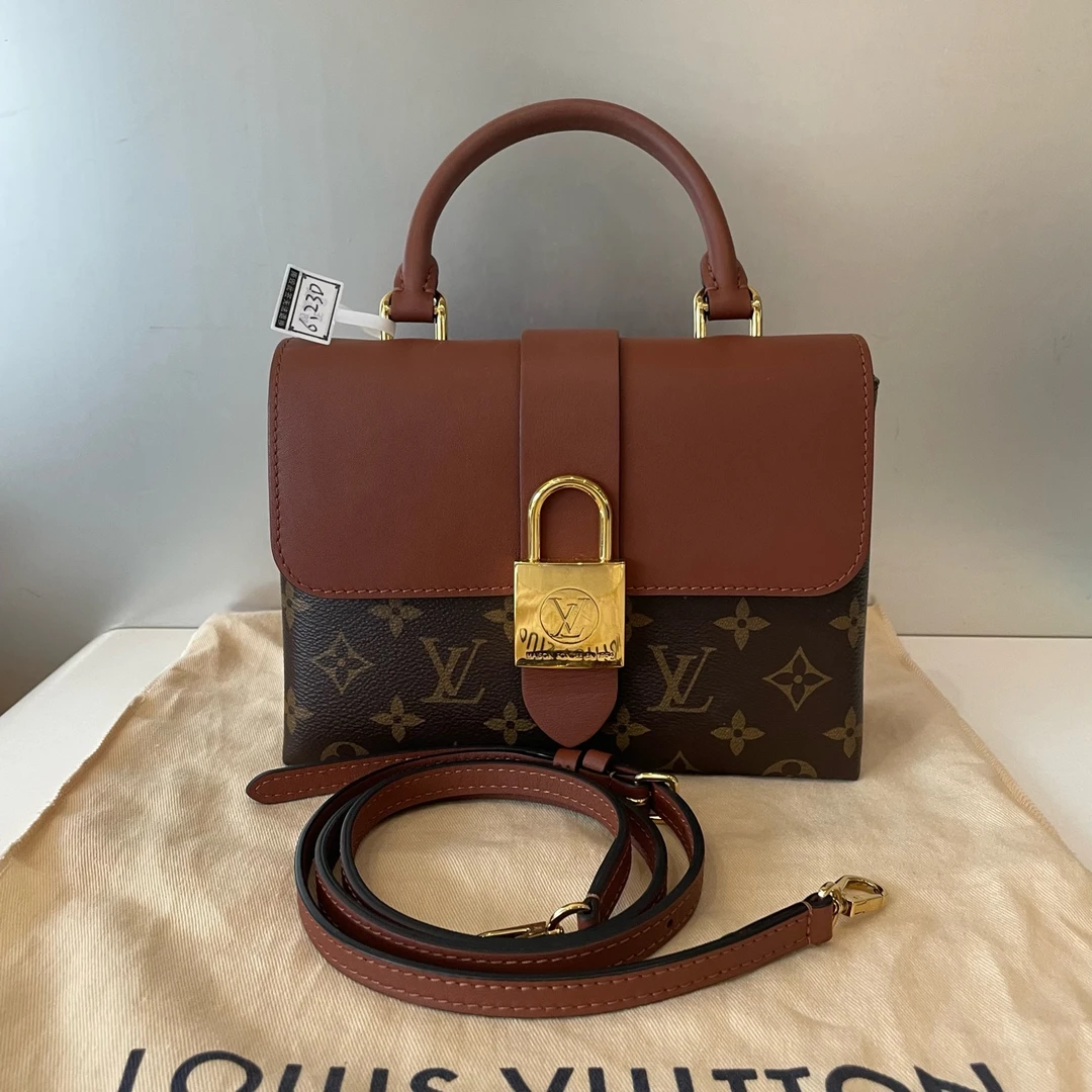 99新 LouisVuitton/路易威登 lv 焦糖锁头 99新 陈辰奢选