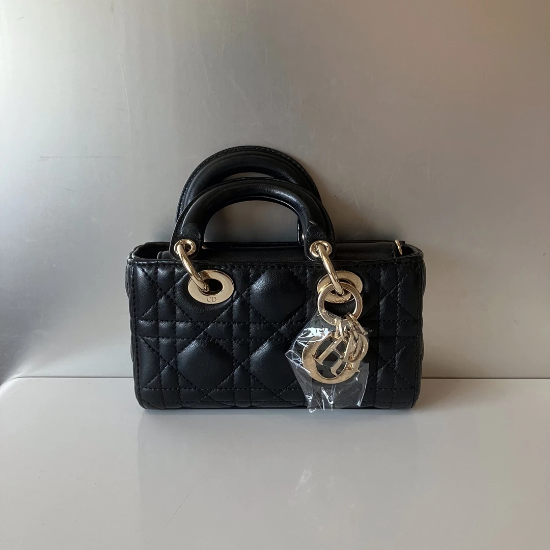 99新 DIOR/迪奥 戴妃三格横版mini 陈辰奢选