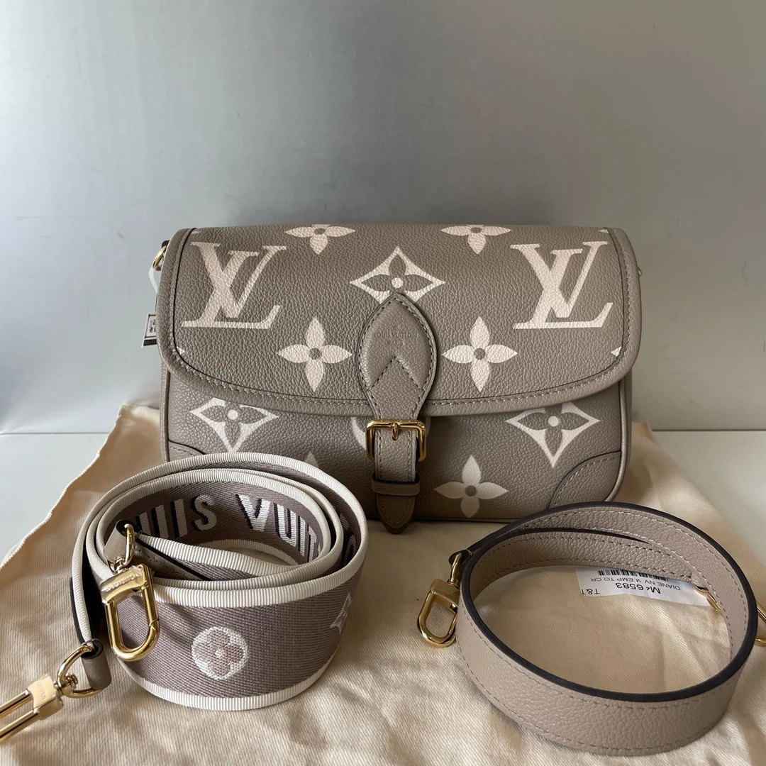 99新 LouisVuitton/路易威登 大象灰法棍 99新 陈辰奢选