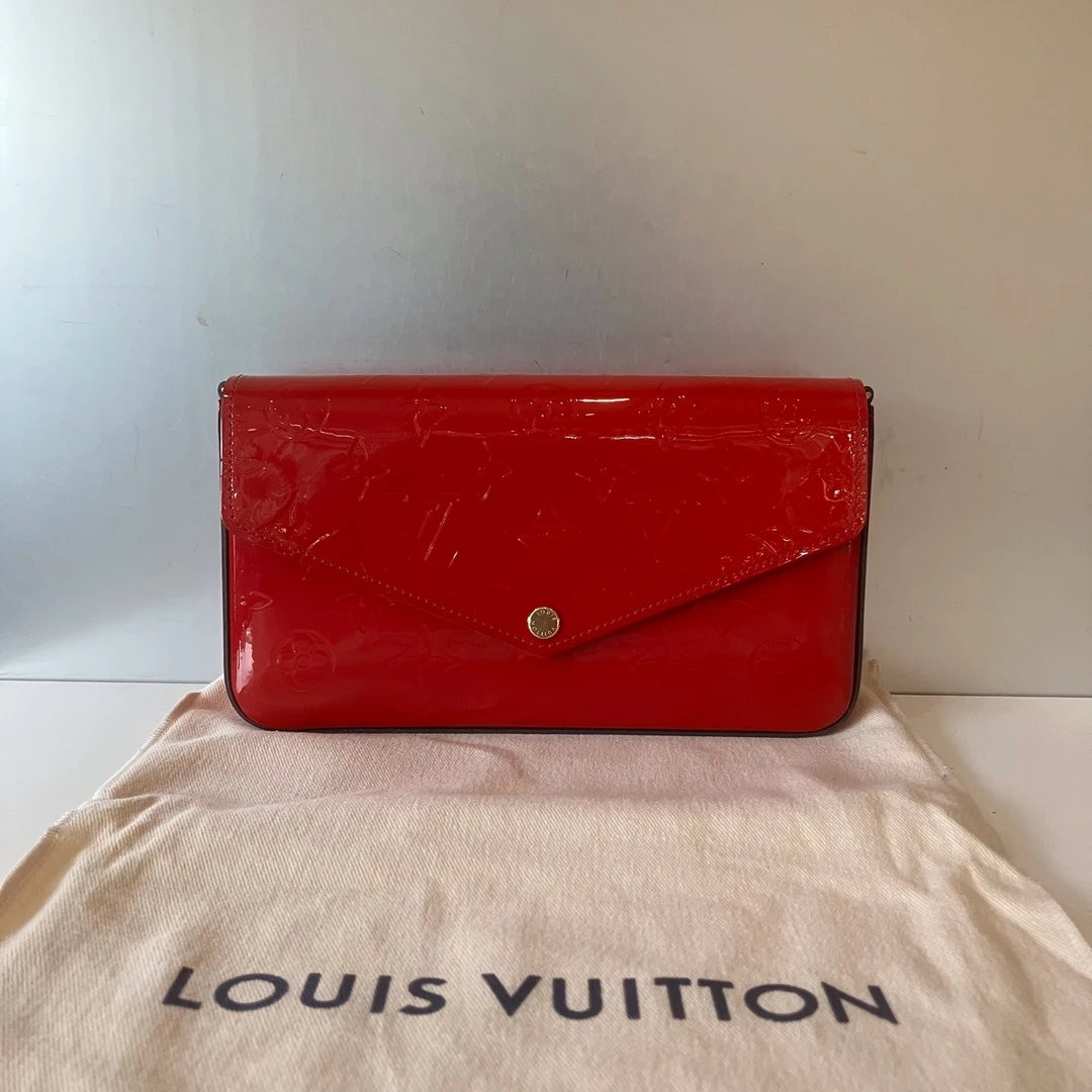 99新 LouisVuitton/路易威登 Lv漆皮三合一 99新 陈辰奢选