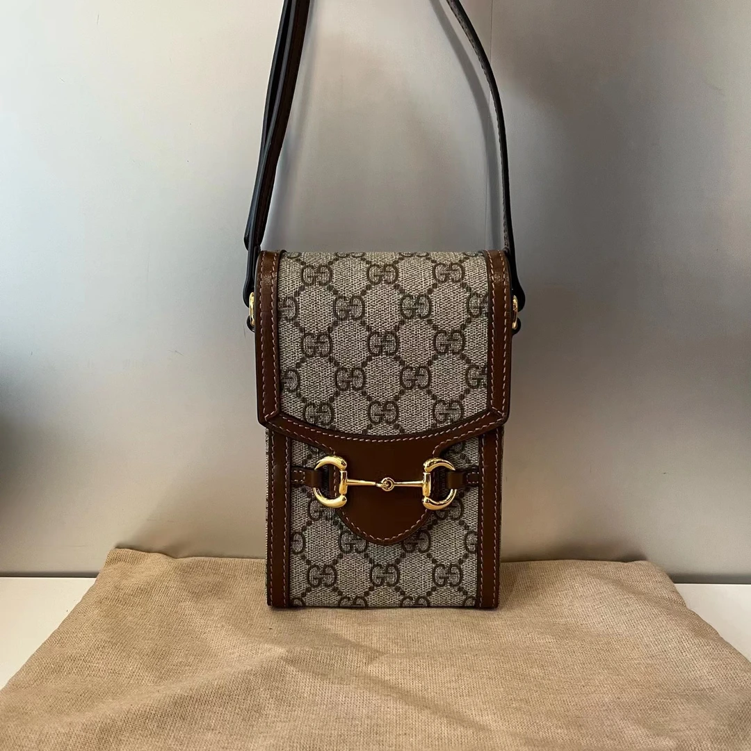95新 GUCCI/古驰 1955手机盒子 98新 陈辰奢选