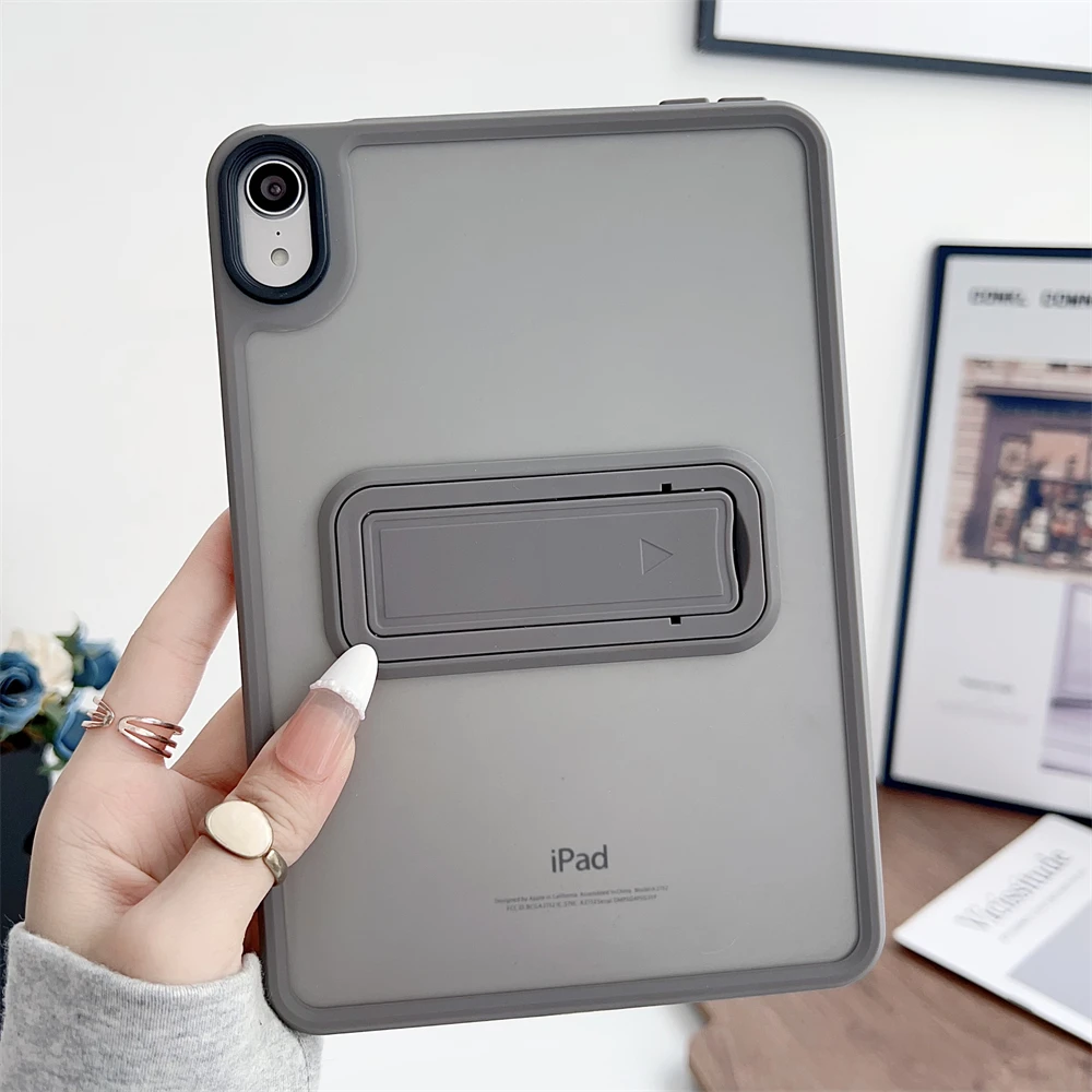 适用苹果平板ipad pro 2024肤感11寸折叠支架保护壳Air9磨砂mini6