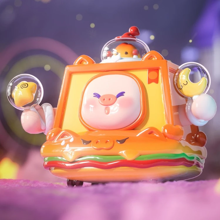 【拆盒】BOOBOO宇宙波宇宙游乐园系列宇宙波二代盲盒手办桌面摆件玩