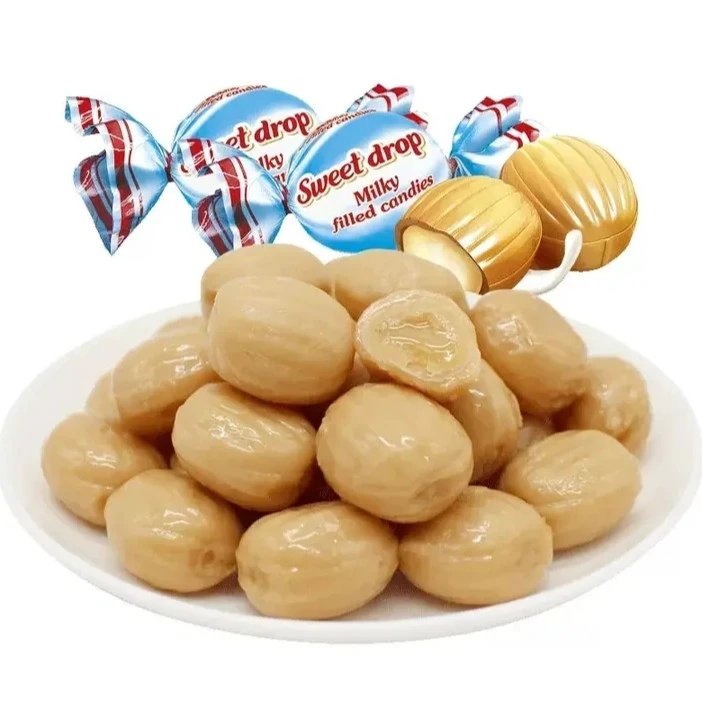 ROSHEN/如胜【乌克兰原装进口】滴滴香牛夹心糖奶香浓500g/袋丝滑