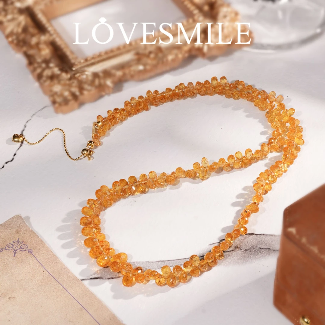 芬达石项链简约气质优雅精美