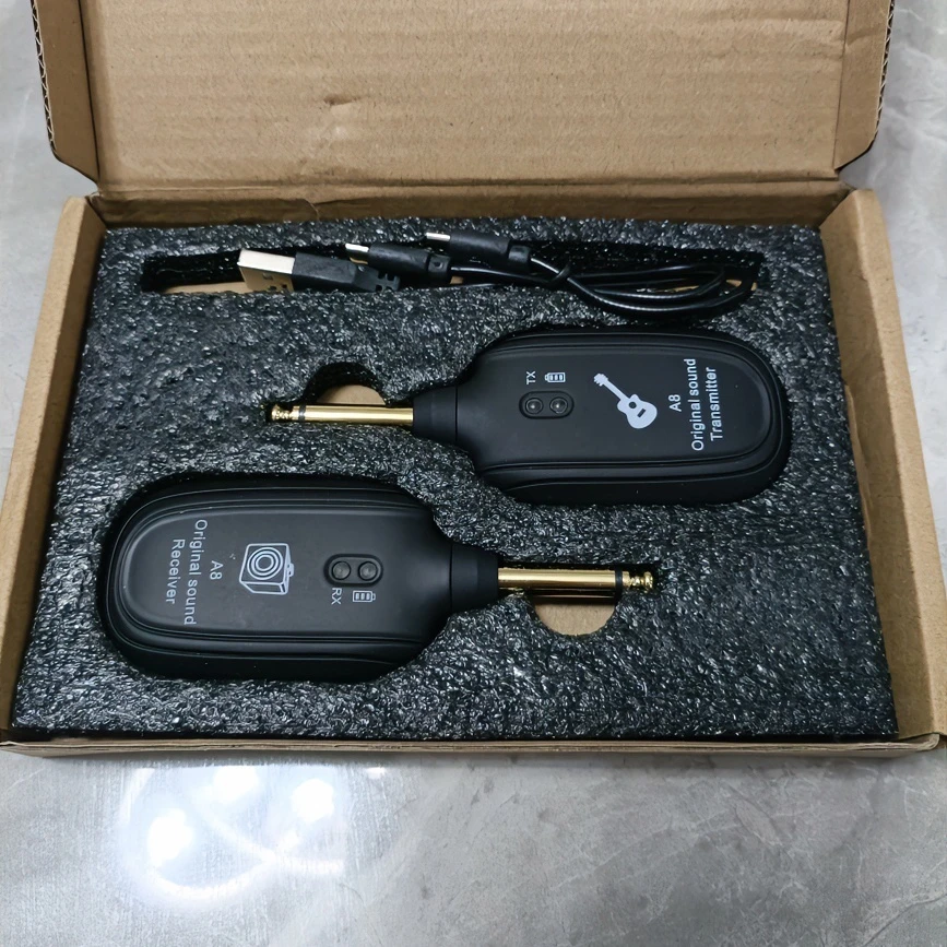 A8无线蓝牙接收器拾音器电箱木吉他电吉他通用