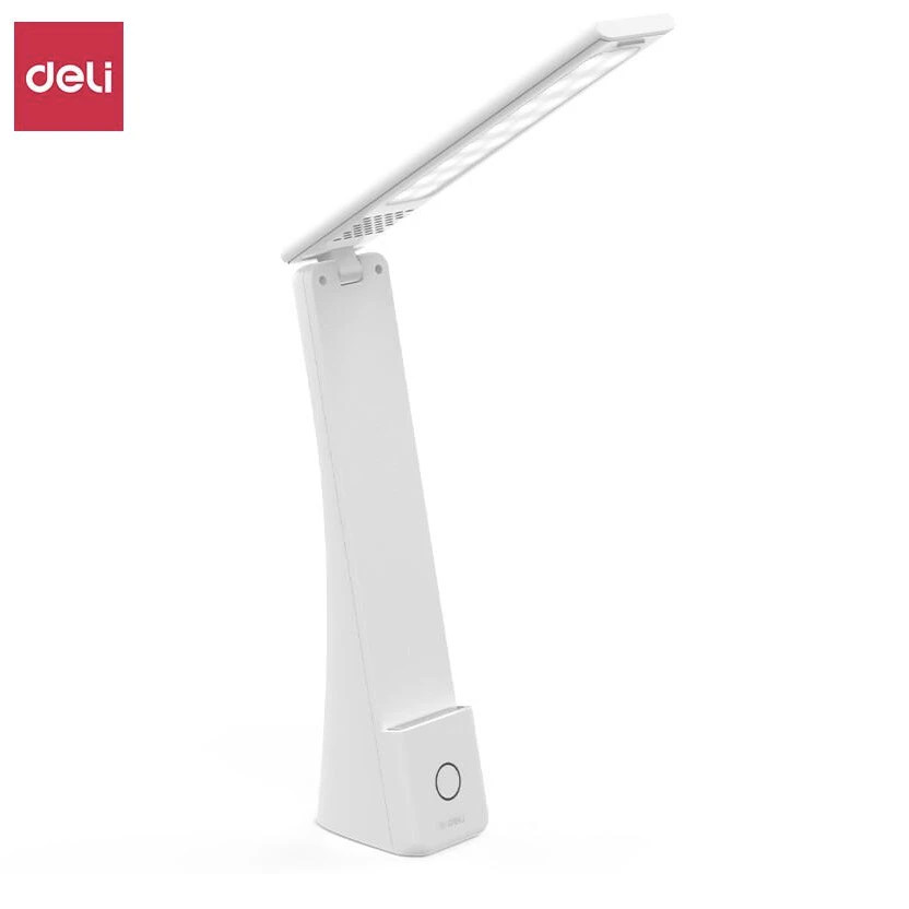 得力17855-led折叠台灯（白色）