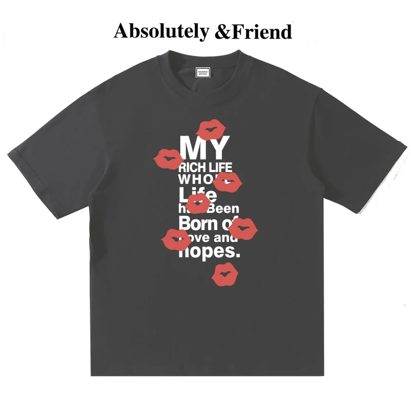 2025-高考毕业季纯棉T恤百搭圆领潮品短袖夏季宽松立体印花潮流袖