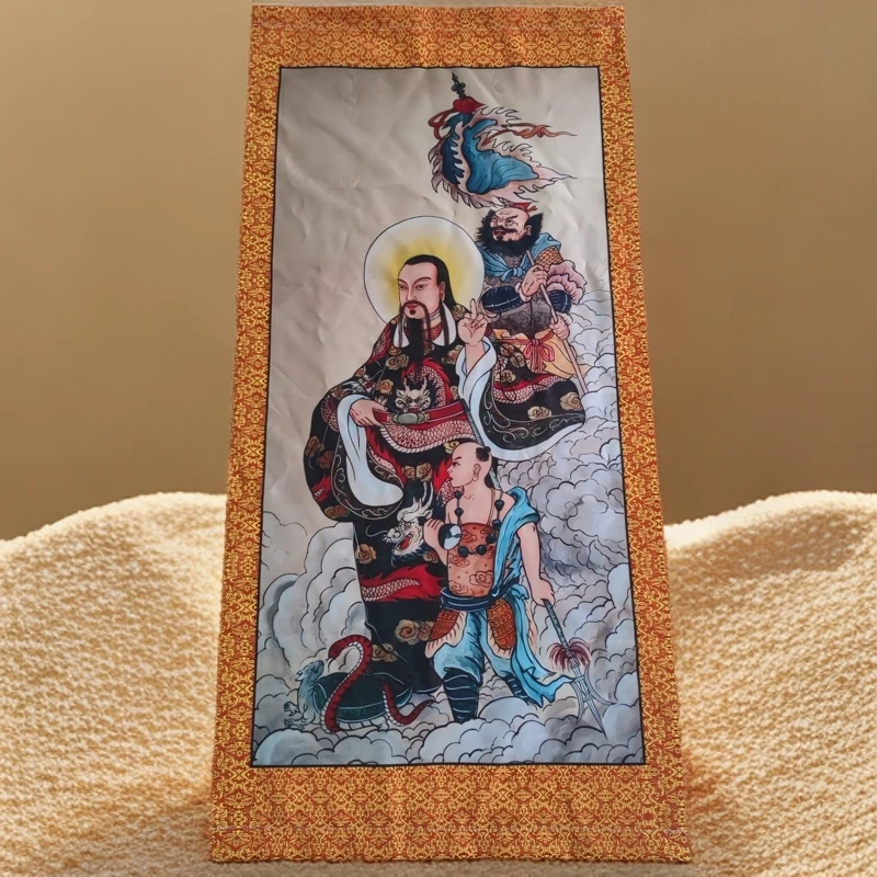 真武大帝挂画家居风水挂画水陆道场宗教场所 打印版