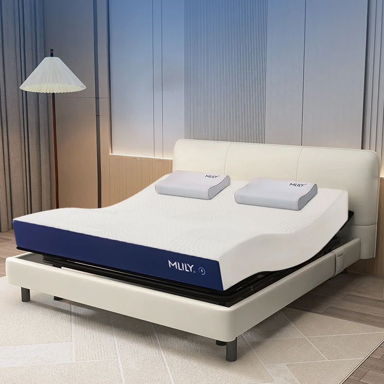 梦百合【M2智能床+快充S床垫】电动床无线遥控主卧升降双人床成套DB