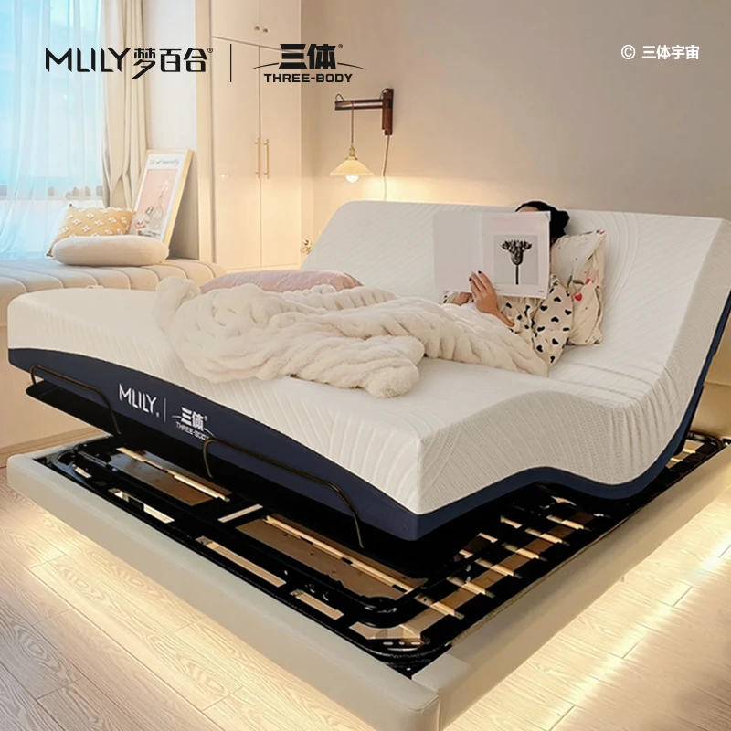 [三体联名] 梦百合三体智能床多功能现代简约卧室双人高端软床垫2