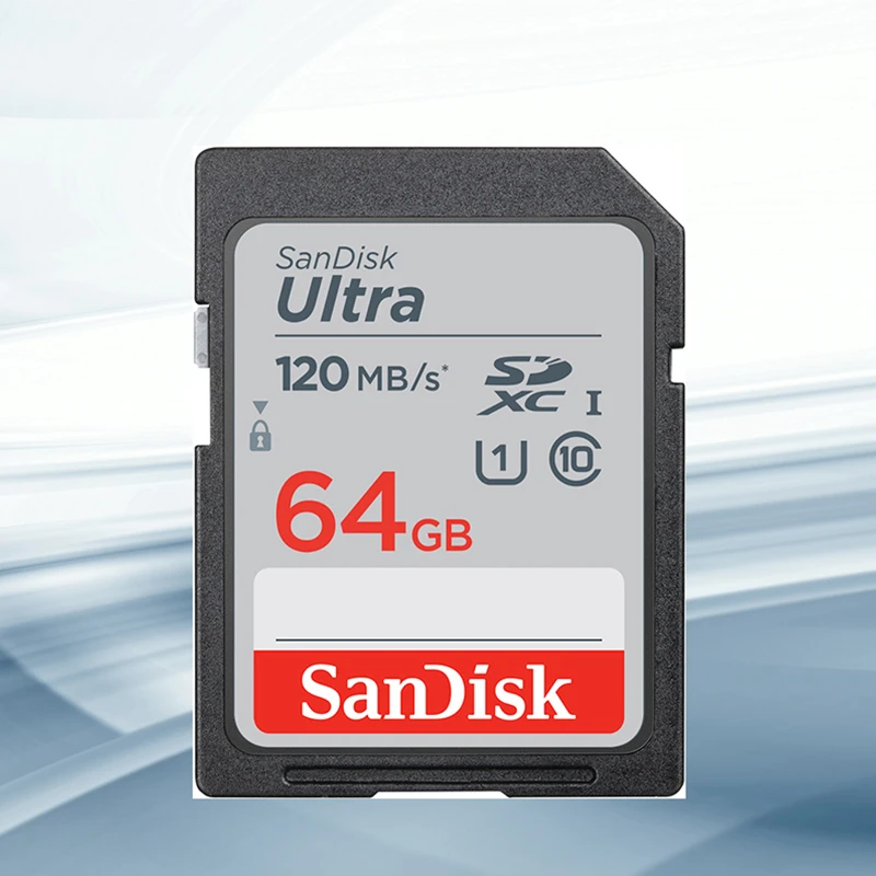 闪迪64G大卡sd内存卡相机摄像机微单反相机存储卡通用闪迪内存卡