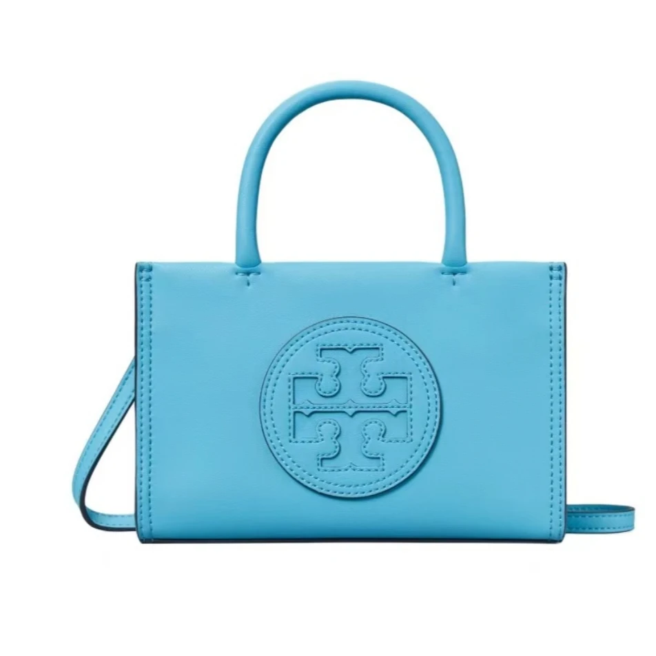 TORY BURCH汤丽柏琦 Ella Logo标托特斜挎包迷你 19*7*13