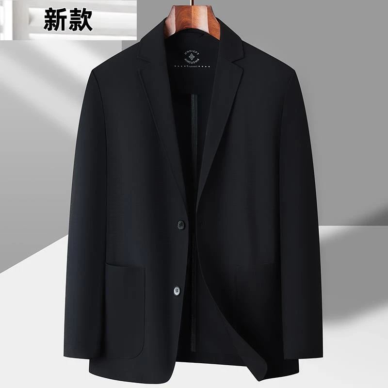2024夏季轻商务西服男薄款无痕休闲西装外套男士防晒服单上衣时尚