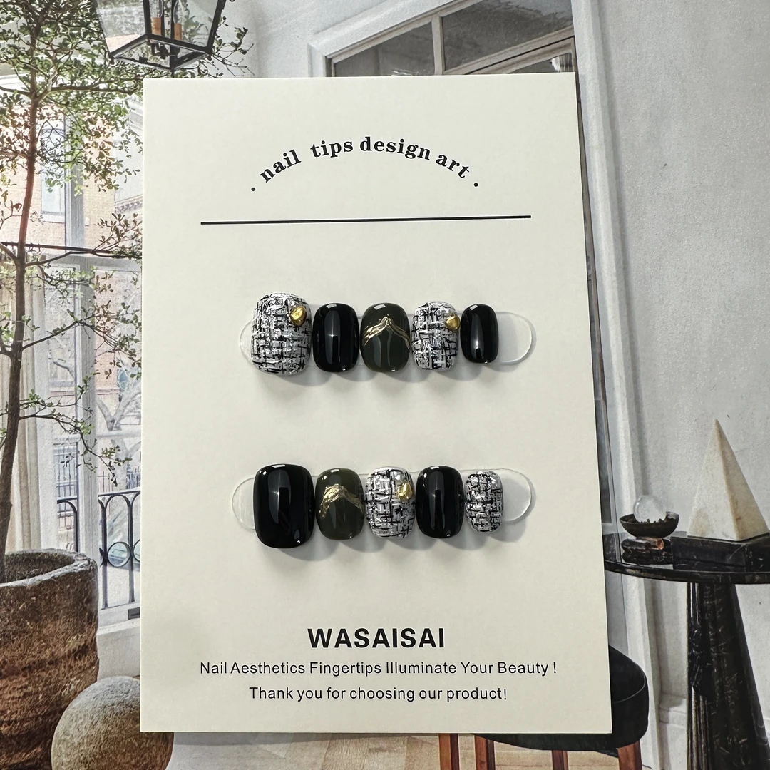 【小香】断码现货福利 哇噻噻轻奢纯手工美甲高级气质穿戴甲显白