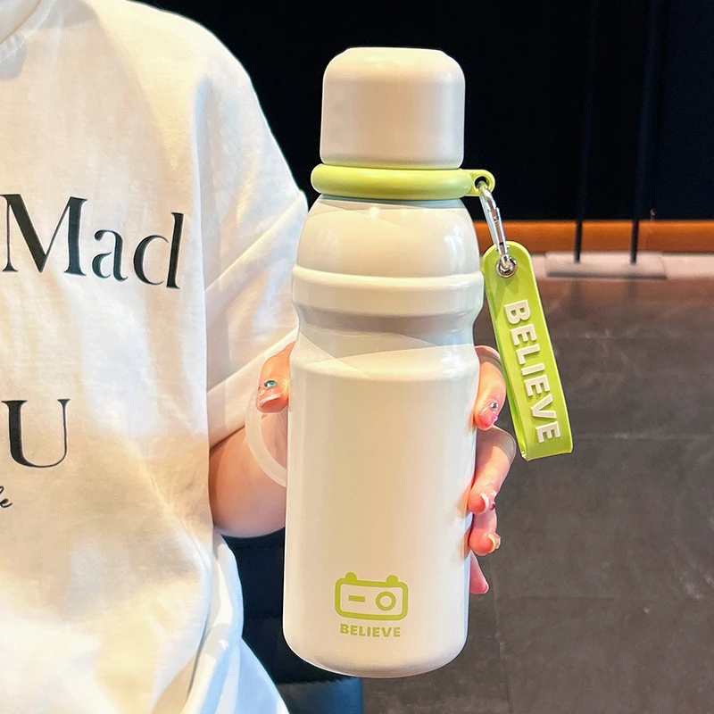 保温杯大容量学生上学专用随行杯子高颜值316不锈钢便携运动水杯