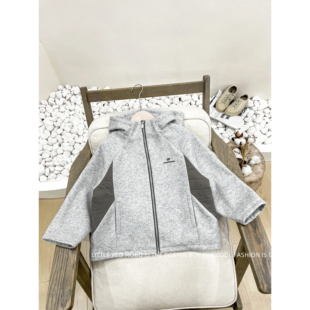 【现现】亲子款童装中大童休闲外套2024冬季新款MMY84676