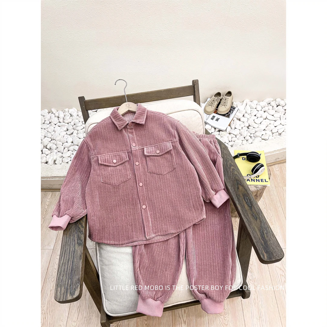 【现现】亲子款童装儿童休闲洋气套装2024年春秋新款MMT81756