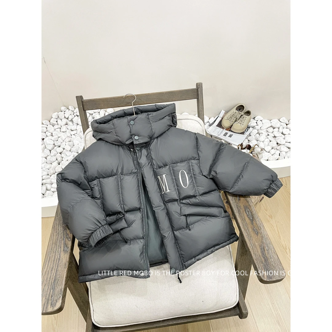 【12.10新款】童装儿童90白鸭羽绒服2024冬季新款男童外套MMY841182