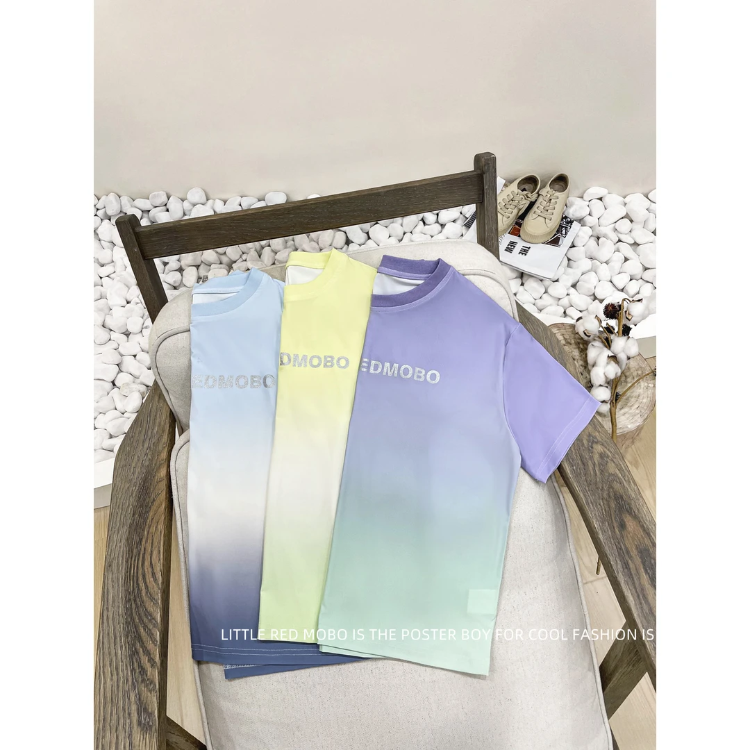 【现现】亲子款童装中大儿童休闲百搭速干短袖T恤2024夏季MMY821339