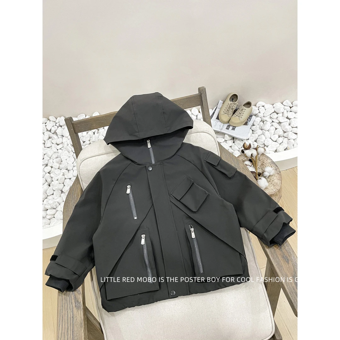 亲子款童装中大童休闲百搭洋气外套2024秋新款MMY83719【8.27新款】