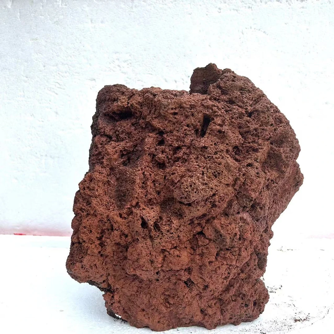 云南腾冲简约环保多孔新型火山岩花盆透气滤水个性花盆高盆耐腐蚀